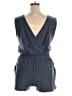 we wander Solid Gray Blue Romper Size XL - photo 2