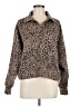 YPB Animal Print Brown Pullover Sweater Size M - photo 1