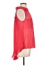 BCBGMAXAZRIA 100% Polyester Red Sleeveless Blouse Size L - photo 4