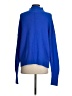 Free People Solid Blue Turtleneck Sweater Size S - photo 2