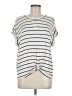 Splendid White Short Sleeve T-Shirt Size M - photo 1