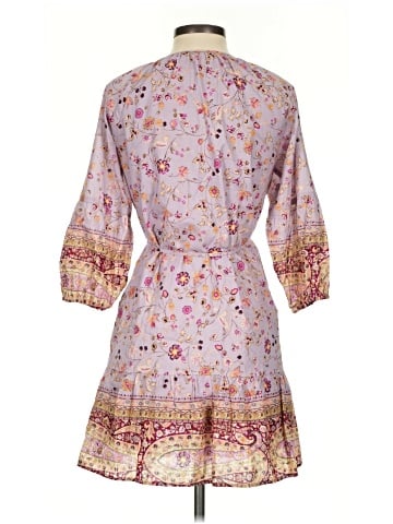 Self Contrast Casual Dress (view 2)