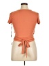 YMI Orange Short Sleeve Top Size XL - photo 2
