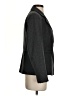 Calvin Klein Chevron-herringbone Gray Wool Blazer Size 4 - photo 4