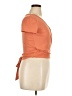 YMI Orange Short Sleeve Top Size XL - photo 4