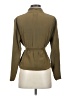 J.Crew 100% Silk Green 3/4 Sleeve Silk Top Size 2 - photo 2