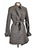 Carolina Belle Gray Trenchcoat Size L - photo 1