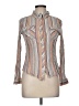 We the Free Stripes Silver Long Sleeve Blouse Size M - photo 1
