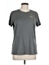 Under Armour 100% Polyester Gray Active T-Shirt Size L - photo 1