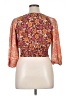 Sienna Sky 100% Polyester Orange 3/4 Sleeve Blouse Size XL - photo 2