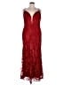 Mac Duggal 100% Polyester Red Cocktail Dress Size 16 - photo 1