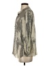 Parker Animal Print Ivory 3/4 Sleeve Blouse Size XS - photo 5