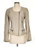 Banana Republic Monogram 100% Leather Metallic Tan Leather Jacket Size S - photo 1