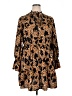 ELOQUII Elements 100% Polyester Gold Casual Dress Size 16 - photo 1