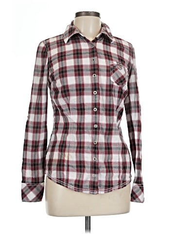 Guess Jeans Long Sleeve Button-Down Shirt (view 1)
