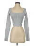 Altar'd State Gray Long Sleeve Top Size XS - photo 1