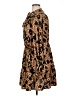 ELOQUII Elements 100% Polyester Gold Casual Dress Size 16 - photo 5