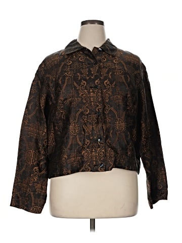 Chico's Design 3/4 Sleeve Button-Down Shirt (view 1)