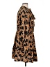 ELOQUII Elements 100% Polyester Gold Casual Dress Size 16 - photo 4