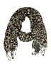 Apt. 9 100% Rayon Animal Print Tan Scarf One size - photo 1