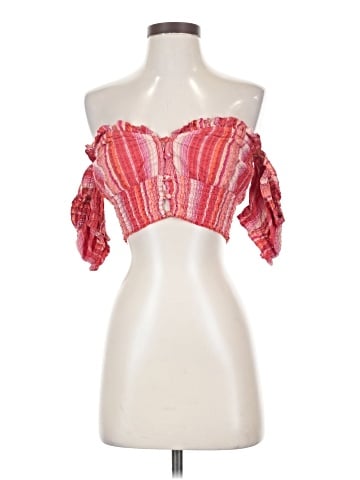 Ale by Alessandra Short Sleeve Blouse (view 1)