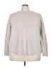 Pink Clover 100% Polyester Tan Pullover Sweater Size 3X - photo 1