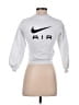 Nike 100% Cotton White Sweatshirt Size XS - photo 2