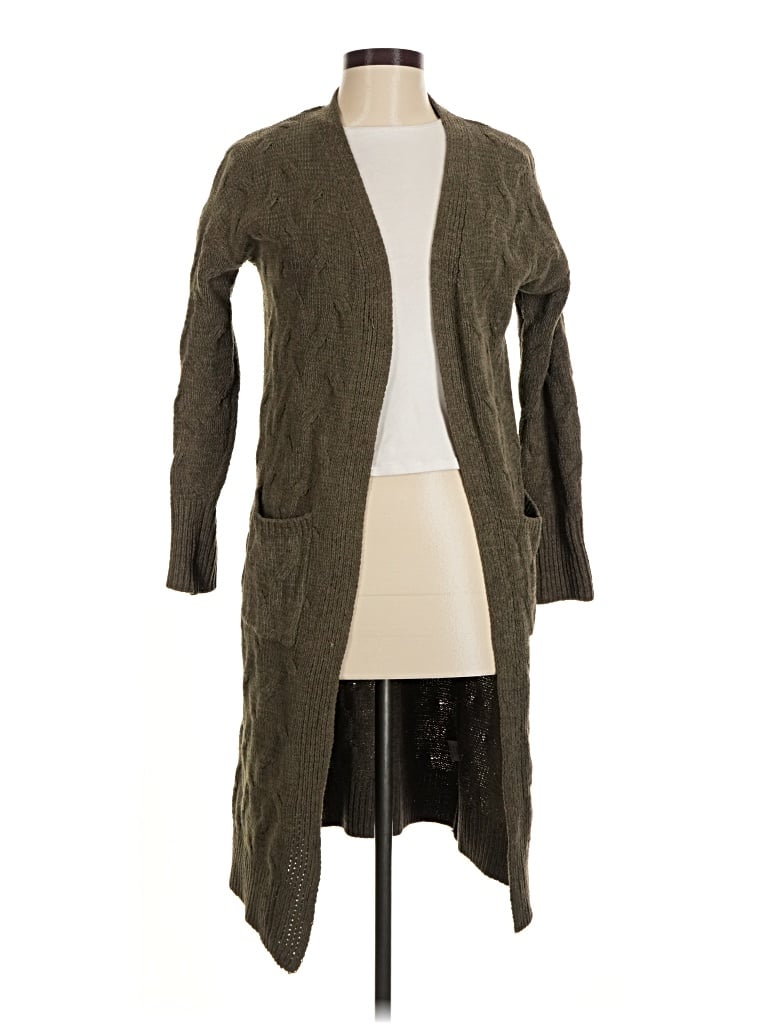 Pre-owned Hippie Rose Cardigan Sweater In Green