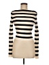 H&M Stripes Ivory Turtleneck Sweater Size M - photo 1