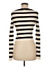 H&M Stripes Ivory Turtleneck Sweater Size M - photo 2