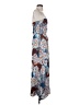 Entro Paisley Blue Casual Dress Size XXS (estimated) - photo 4