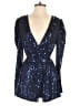 Lulus Blue Romper Size S - photo 1