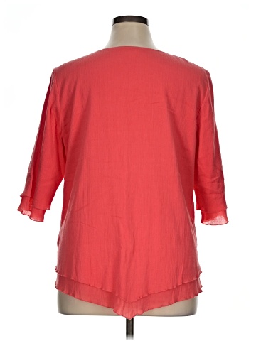 Soft Surroundings 3/4 Sleeve Blouse (view 2)