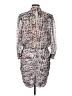 Reiss Print Gray Cocktail Dress Size 10 - photo 2