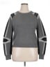 Rebecca Minkoff Gray Pullover Sweater Size XL - photo 1
