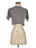 American Apparel Gray Short Sleeve Turtleneck Size S - photo 1