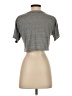 American Apparel Gray Short Sleeve Turtleneck Size S - photo 2
