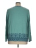 Appleseeds Teal Cardigan Size 1X - photo 2