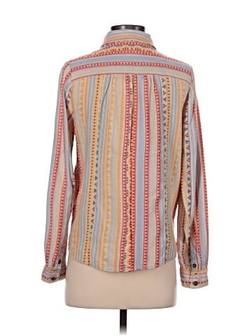 By Anthropologie Long Sleeve Button-Down Shirt (view 2)