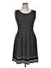 Max Studio Polka Dots Black Casual Dress Size XL - photo 1