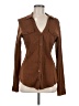 Peruvian Connection 100% Cotton Brown Long Sleeve Blouse Size M (estimated) - photo 1