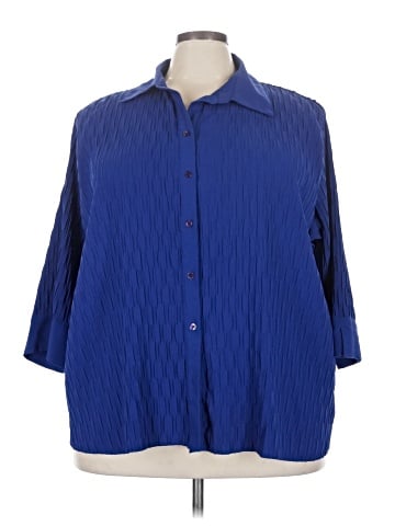 Apt. 9 3/4 Sleeve Button-Down Shirt (view 1)