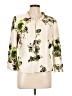 Preston & York 100% Polyester Floral Ivory Jacket Size 10 - photo 1