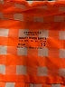 Crewcuts Checkered-gingham Orange Short Sleeve Button-Down Shirt Size 12 - photo 3