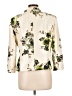 Preston & York 100% Polyester Floral Ivory Jacket Size 10 - photo 2