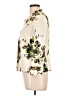 Preston & York 100% Polyester Floral Ivory Jacket Size 10 - photo 5
