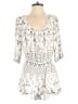 Rip Curl 100% Viscose Hearts Ivory Romper Size S - photo 1