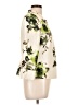 Preston & York 100% Polyester Floral Ivory Jacket Size 10 - photo 4