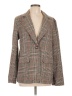 Unbranded 100% Polyester Tweed Brown Blazer Size L - photo 1