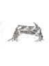 Maje Silver Shoulder Bag One size - photo 1